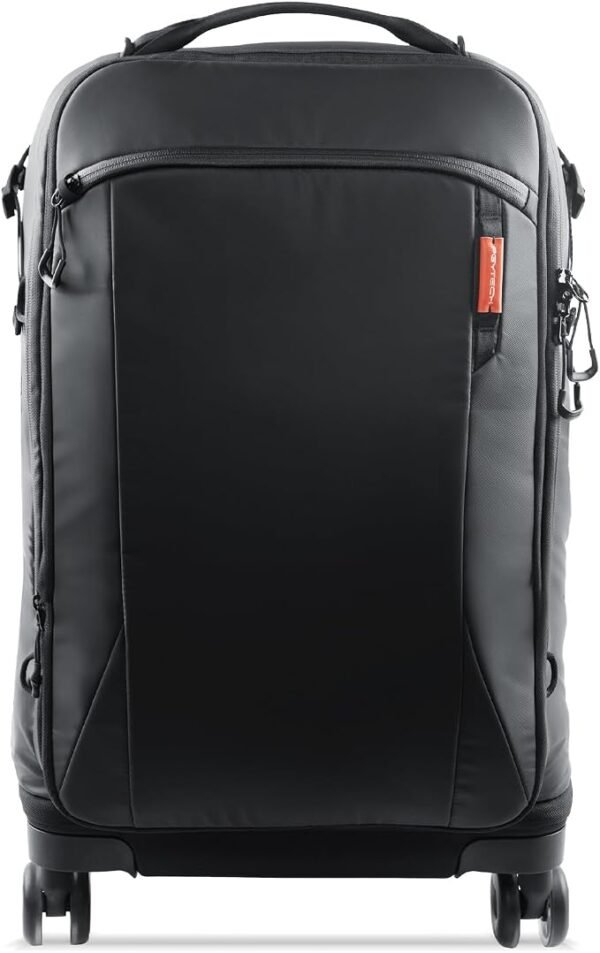 PGYTECH 2-in-1 Roller Camera Backpack Camera Bag for Travel Photographers | Photography Backpack Rolling Luggage with Tripod & Removable Modular & Rain Cover, Compatible with Canon, Nikon, Sony