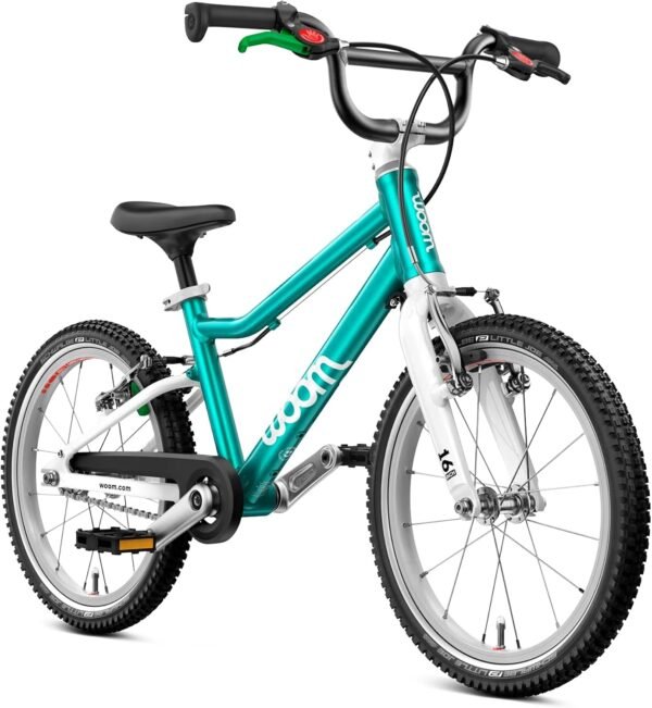 woom GO 3 & GO 3 AUTOMAGIC Kids Bike, 16 Inch Lightweight, Ages 4-6